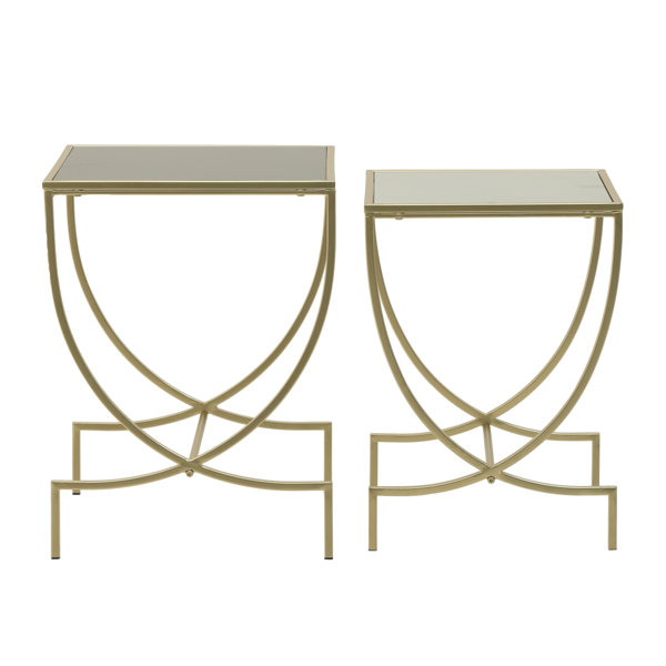 Fairmont Park Lithopolis Side Table Set Wayfair.co.uk